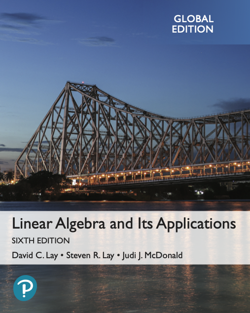 David Lay’s Linear Algebra and Its Applications